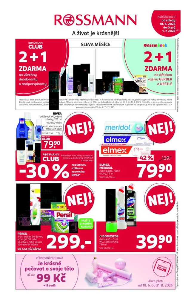 Rossmann drogerie leták 17. - 30.9.
