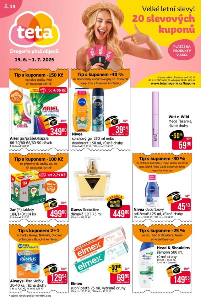 Teta drogerie leták 17. - 30.9.